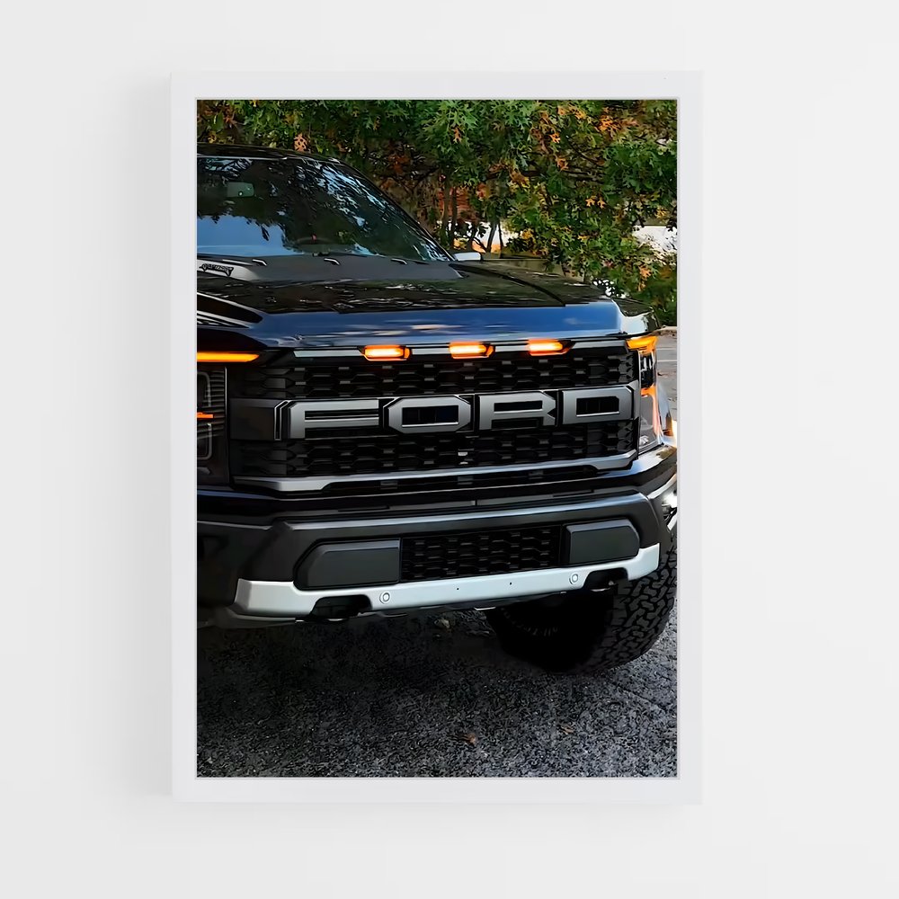 Poster raptor roues – affiche Ford (vue 3)